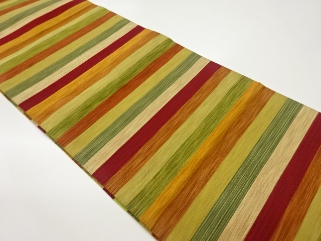 JAPANESE NAGOYA OBI / WOVEN STRIPE